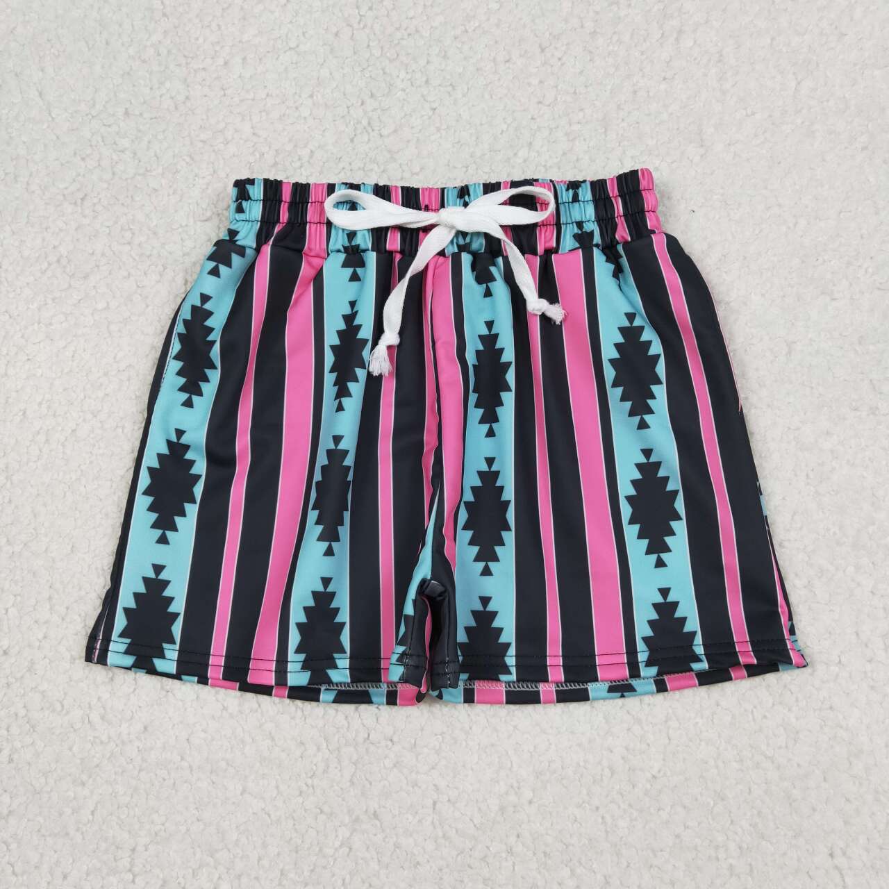 western pattern Kids Swim trunk S0548