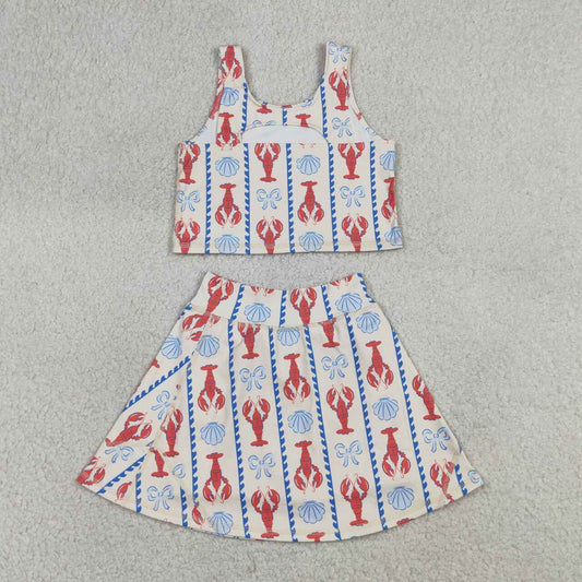 Atheltic lobster Girls Skort Outfits GSD3626