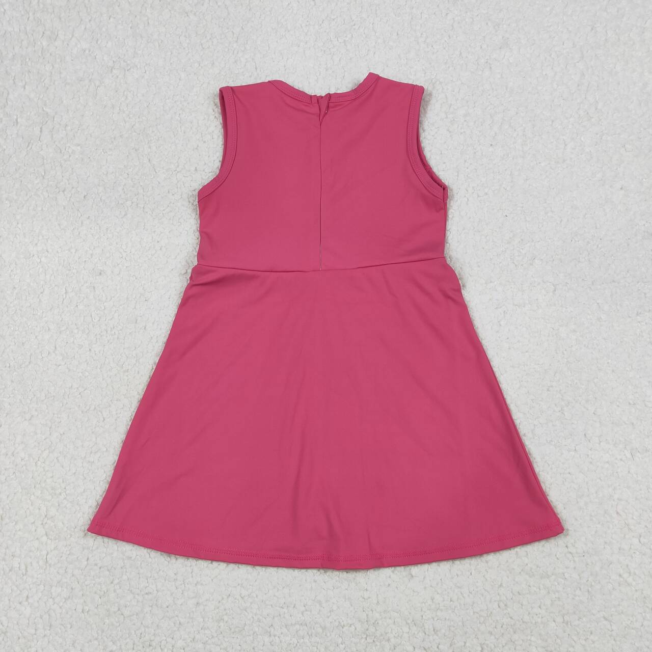 Pink Athletic sleeveless Girls Dress GSD3740