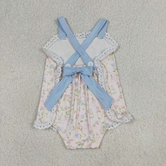 Floral Sleeveless Baby Romper  SR3461