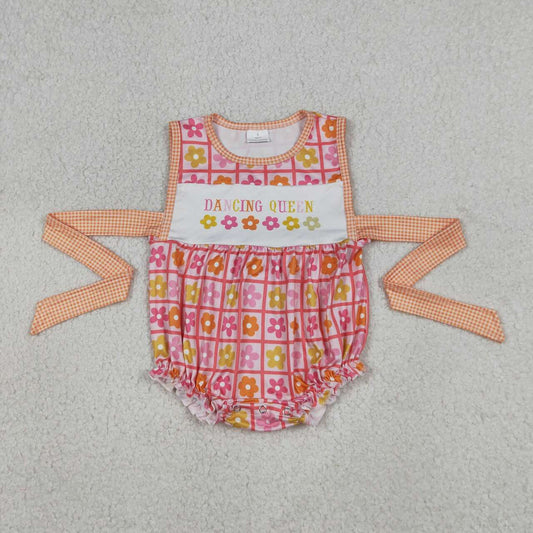 Floral Sleeveless  Baby Romper  SR4018
