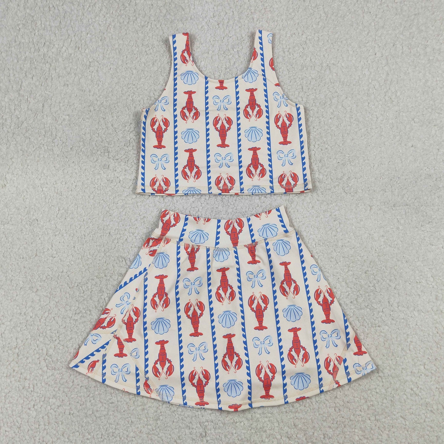Atheltic lobster Girls Skort Outfits GSD3626