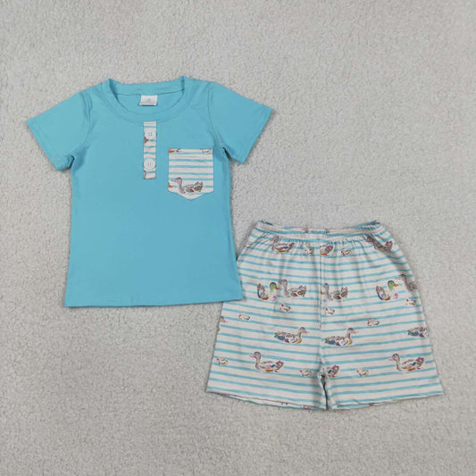 Duck Short Sleeve Boy Set BSSO1802