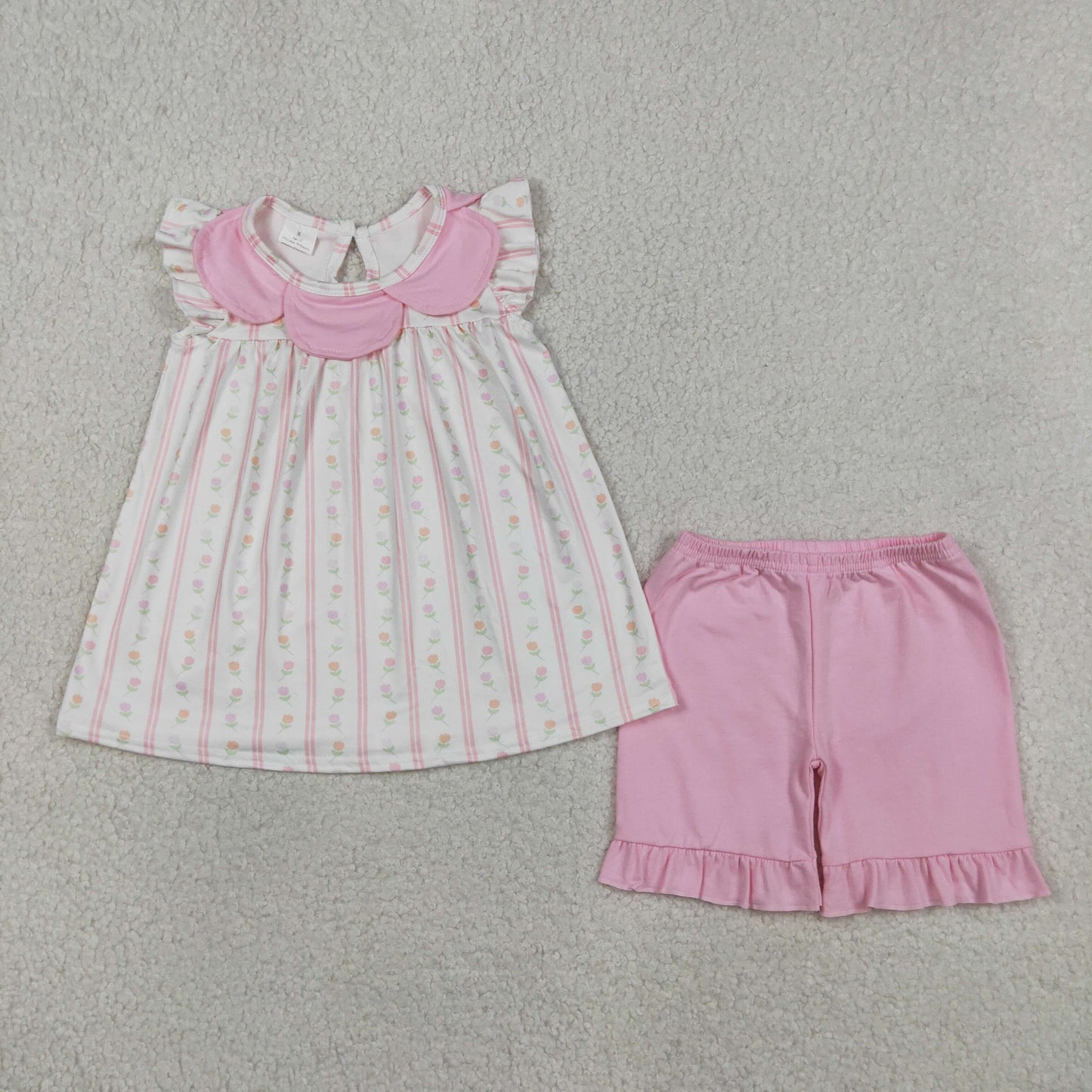 Pink flower Girls Set GSSO3363
