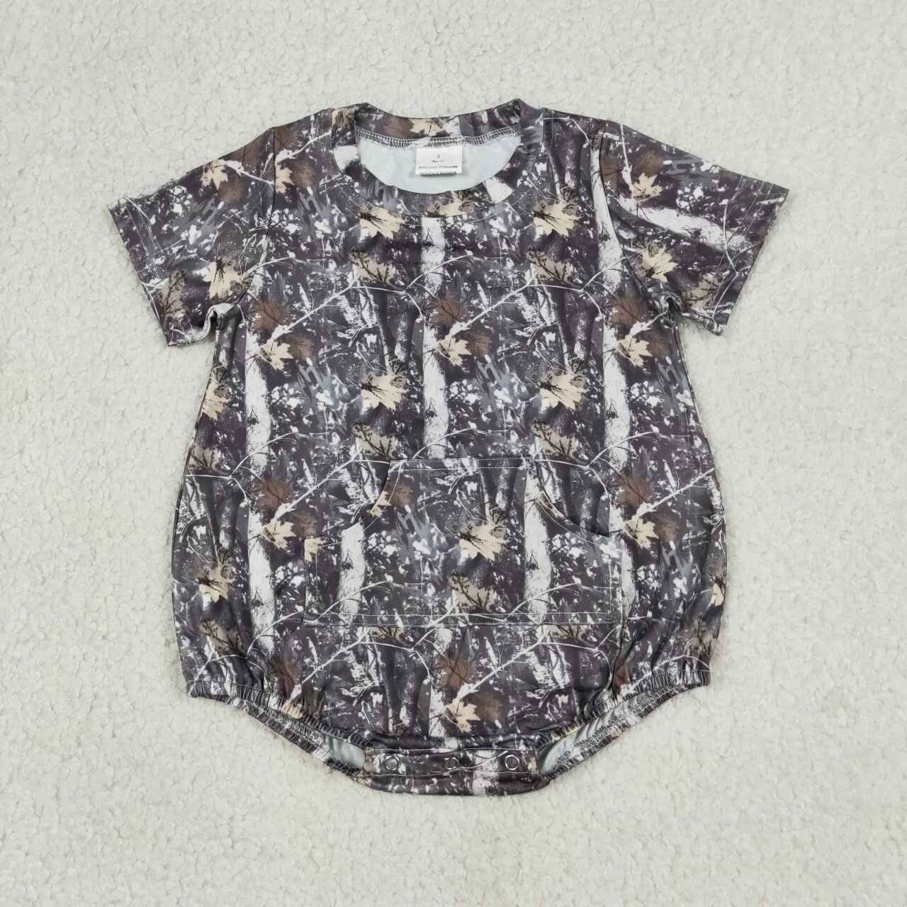 Branch Print Baby Romper  SR4059