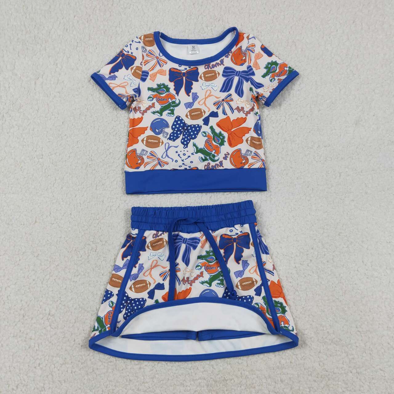 Gameday Blue Bow athletic Set GSD3698