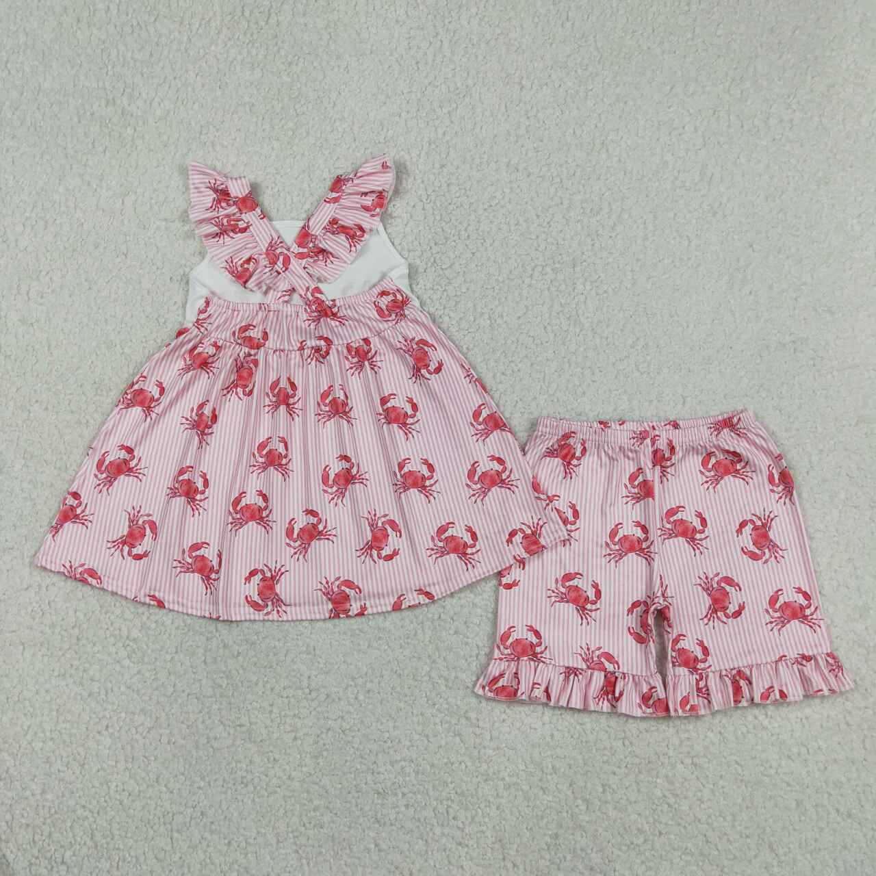 Summer Pink Crab Kids Set GSSO3329