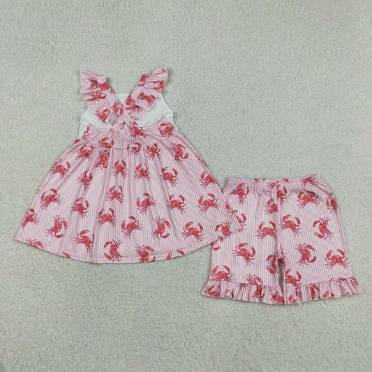 Summer Pink Crab Kids Set GSSO3329