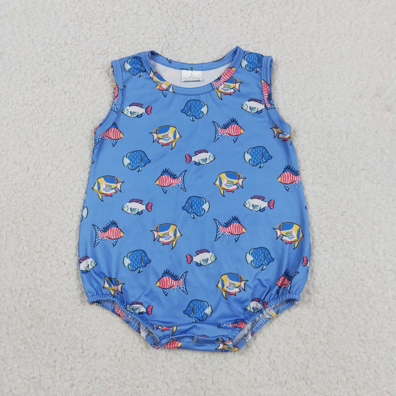 Fish Print Baby Romper  SR4151