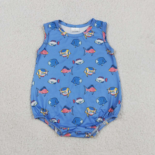 Fish Print Baby Romper  SR4151