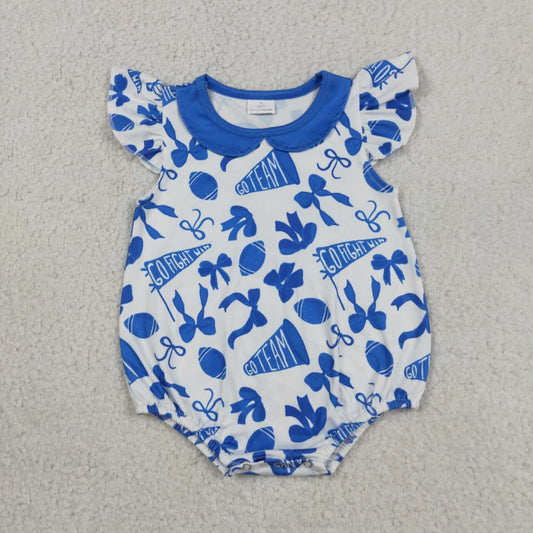 Football Go Team Print Baby Romper  SR3192