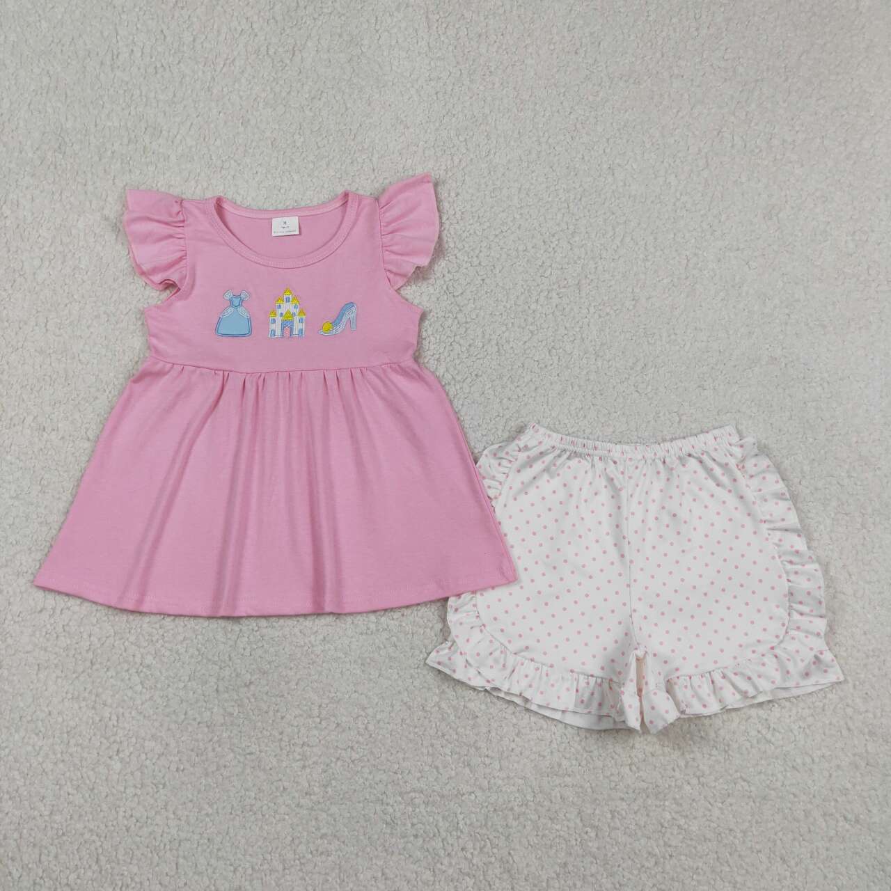 Pink Castle Summer Girls' Outfit GSSO1186