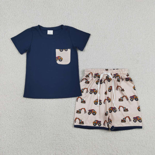 Summer Car short sleeve Kids Set BSSO1364