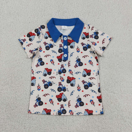 4thofjuly Car short sleeve Shirt BT1163