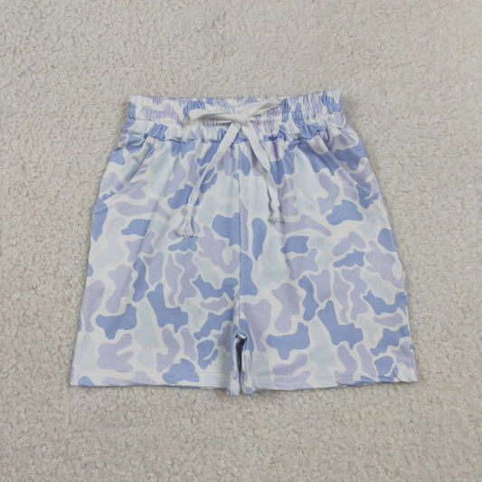 Blue Camo boys Short SS0886