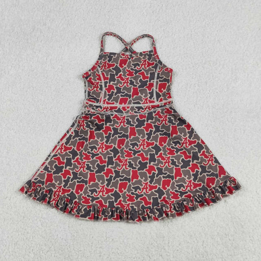 Athletic Camo Girls Dress GSD3592