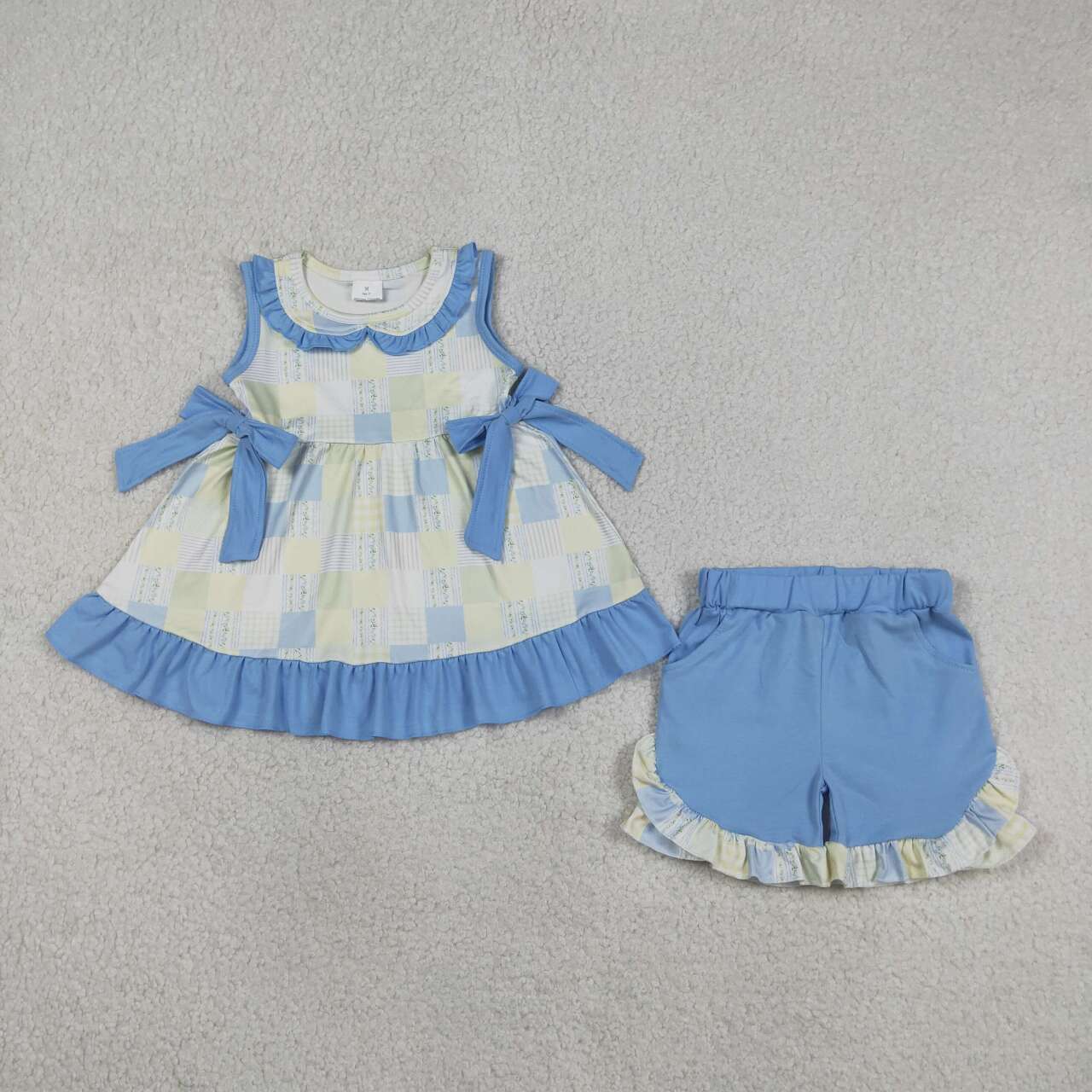 Girls' Floral Sleeveless Outfit GSSO3439