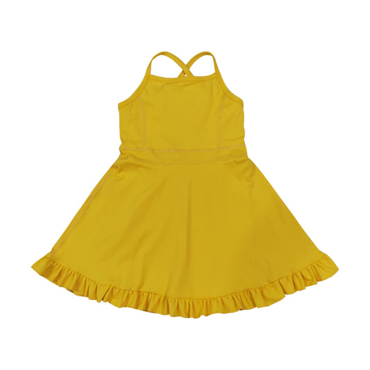 Yellow Athletic Tennis DRESS S0781