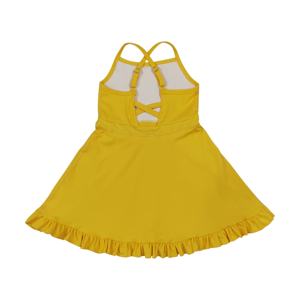 Yellow Athletic Tennis DRESS S0781