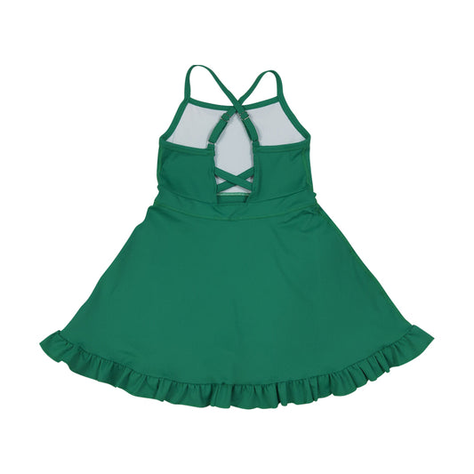 Green Athletic Tennis DRESS S0782(