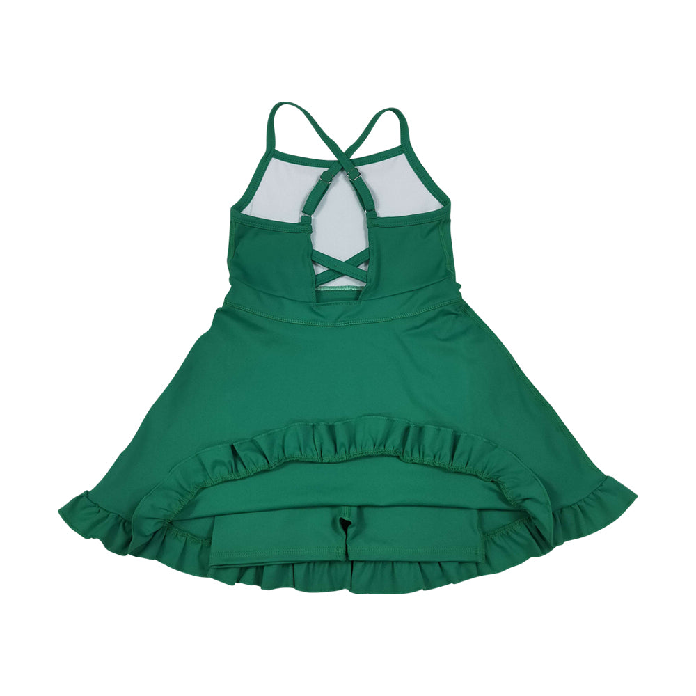 Green Athletic Tennis DRESS S0782(