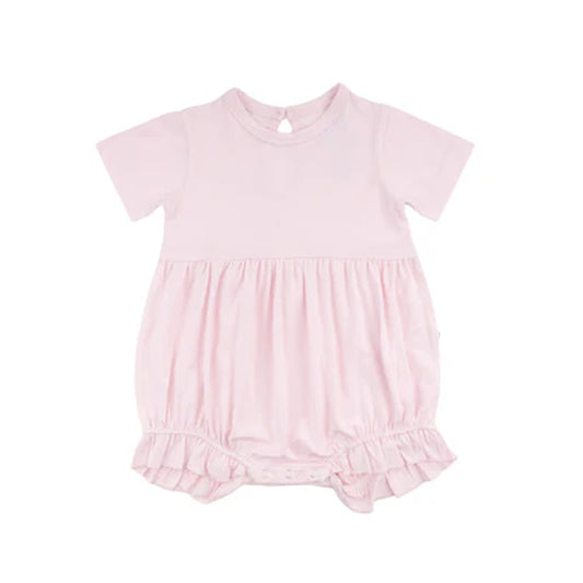 Pre-order pink short sleeve baby romperSR2770
