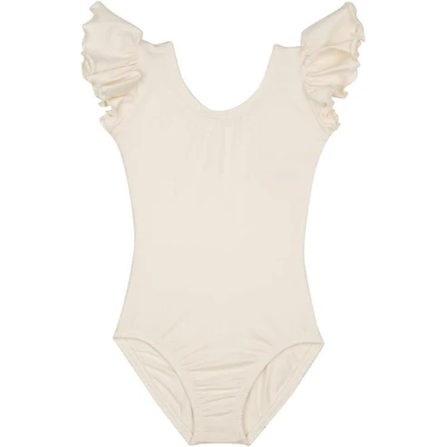 Pre-order white solid flying sleeve baby romperSR2796