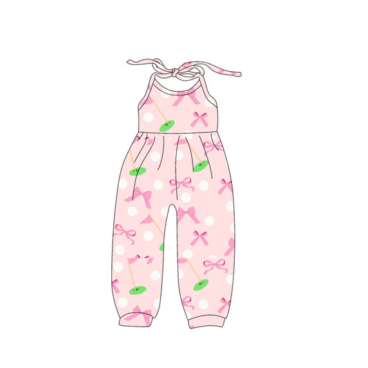 Pre-order colorful bows print baby romper SR2811