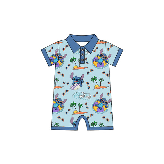Pre-order cartoon print baby romper SR2813