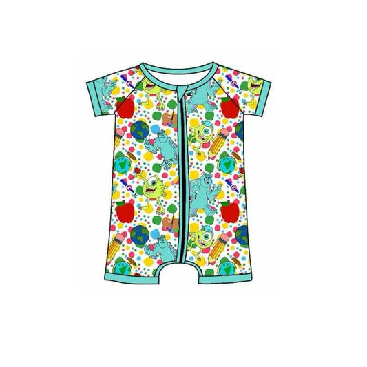 Pre-order cartoon print baby romper SR2823