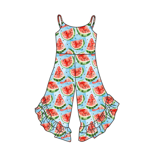 Pre-order watermelon print baby romper SR2835