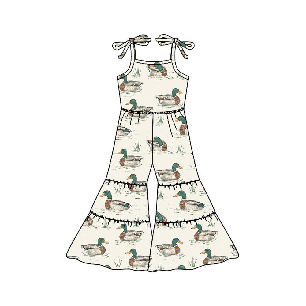 Pre-order duck print baby romper SR2838