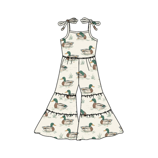 Pre-order duck print baby romper SR2838