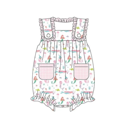 Pre-order animals pocket romper SR2880