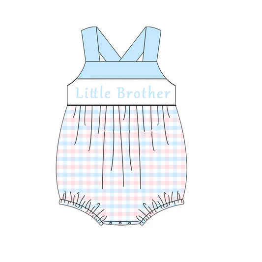 Pre-order little brother sleeveless romper SR2910