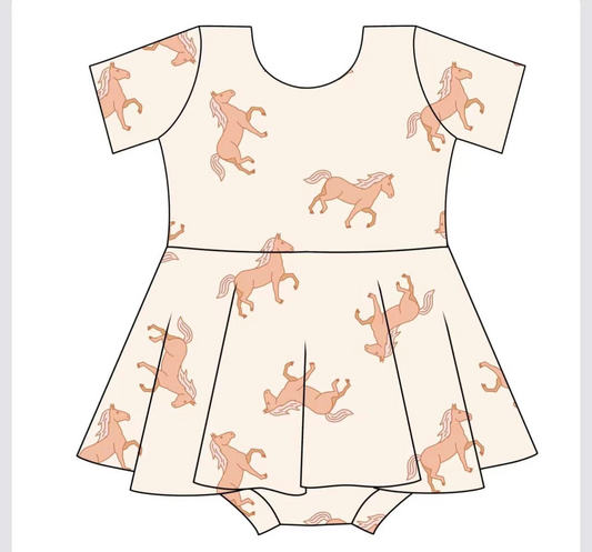 Pre-order brown short sleeve romper SR3001