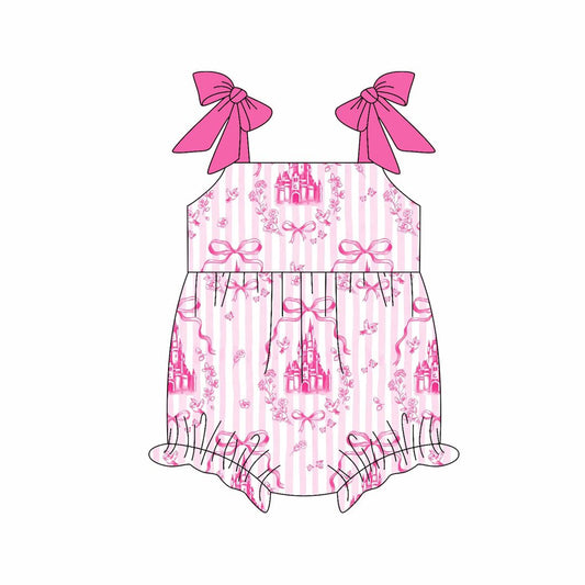 Pre-order pink cartoon romper SR3077