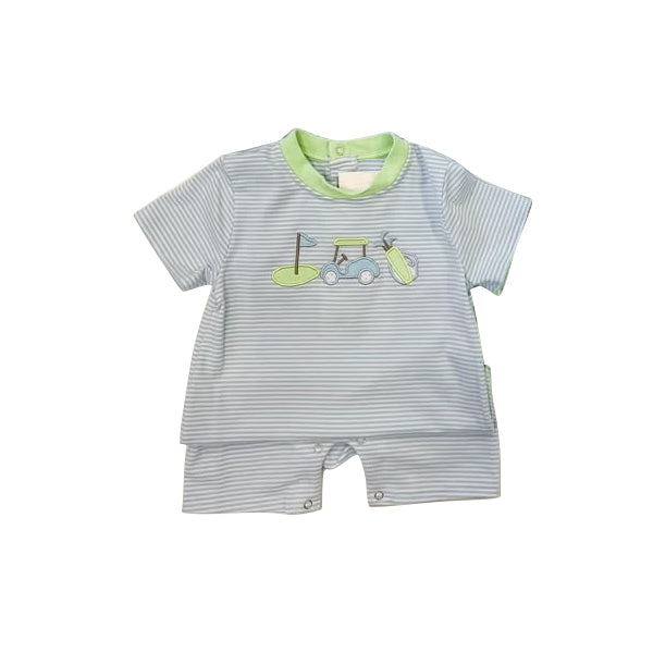 Pre-order blue golf romper SR3078