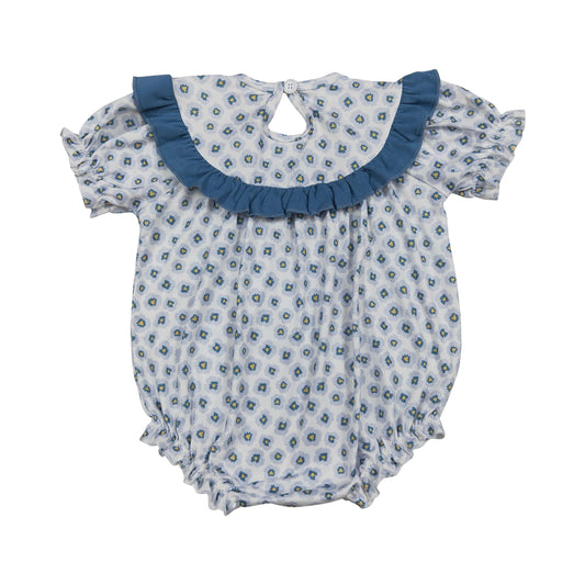 flower Smock Daddy's Girls baby romper SR4141