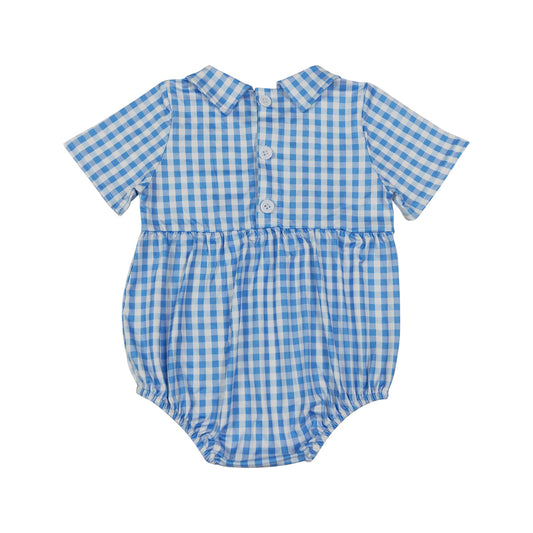 baby brother Smock embroider baby romper SR4231