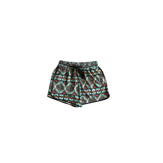 pre -order geomestic print girl swim Shorts SS0449