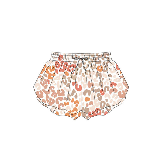 pre -order colorful leopard print girl summer Shorts SS05893