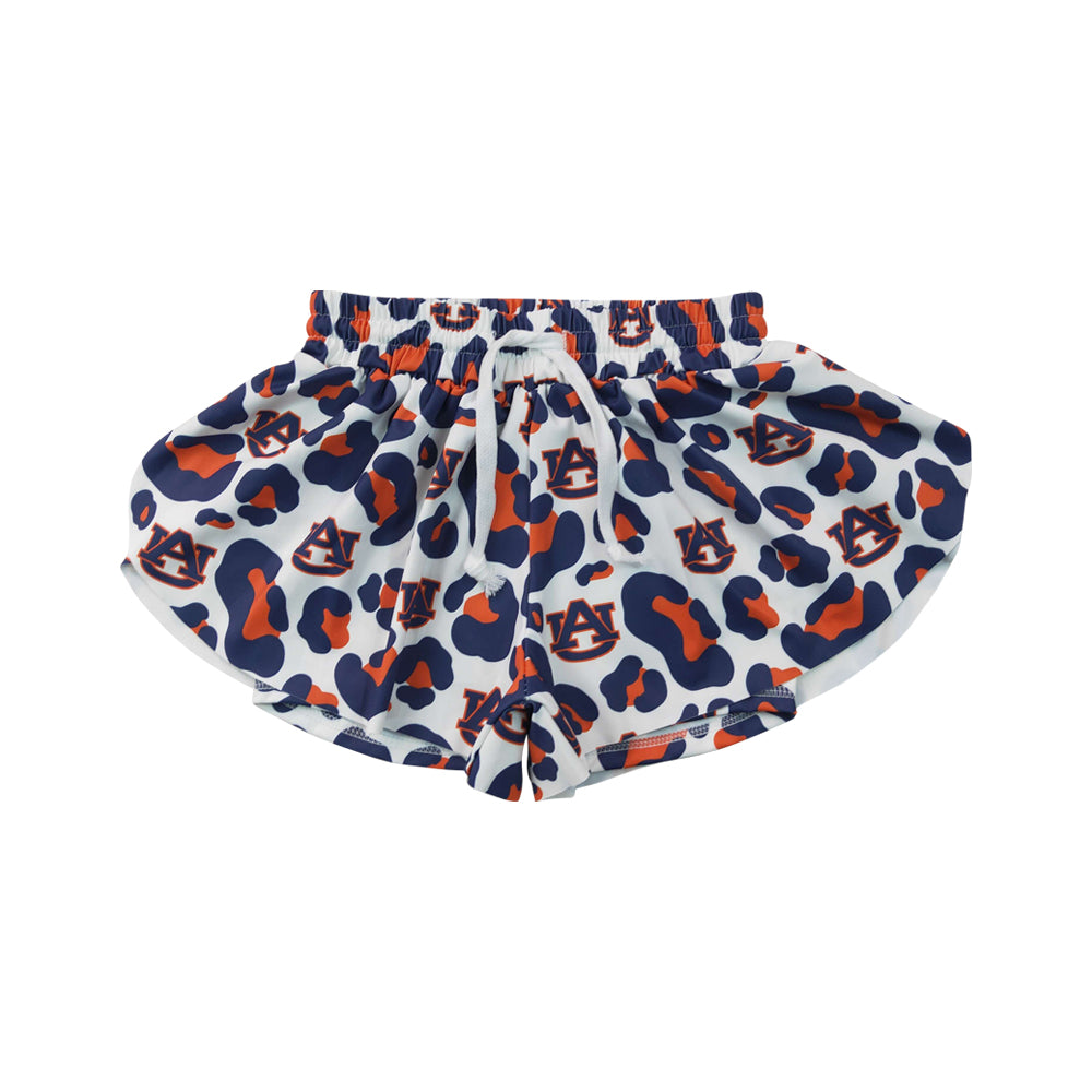 Athletic Gameday Football leopard girl shorts SS0819