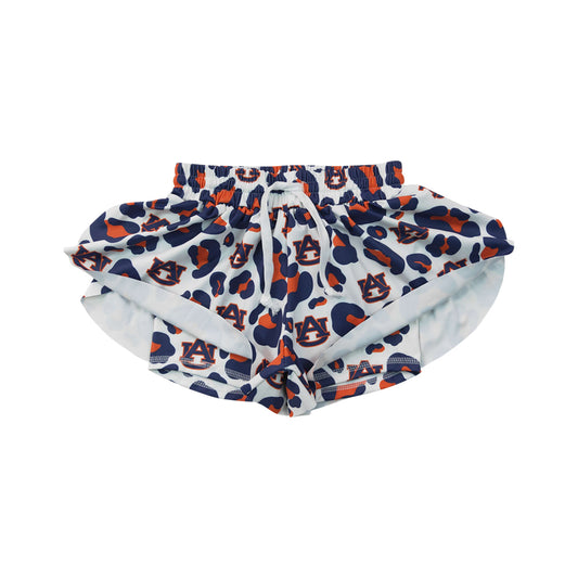 Athletic Gameday Football leopard girl shorts SS0819
