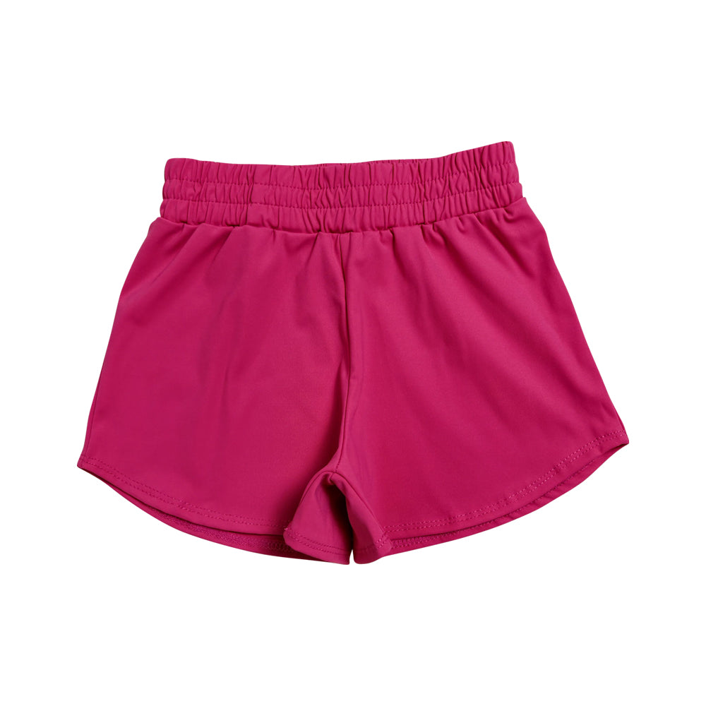 Summer Hot Pink Girls sports Active shorts SS0900