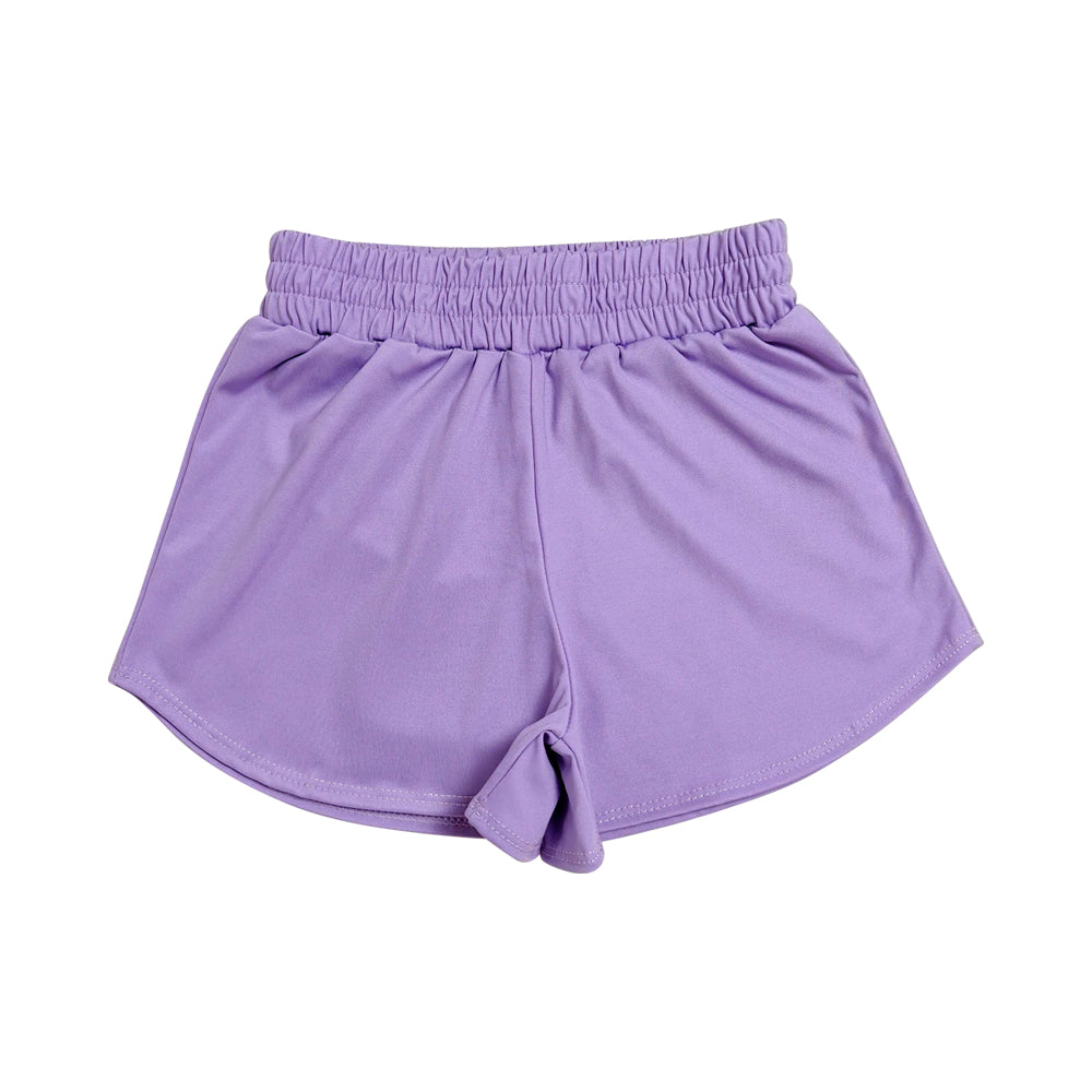 Summer Purple Girls sports Active shorts SS0905