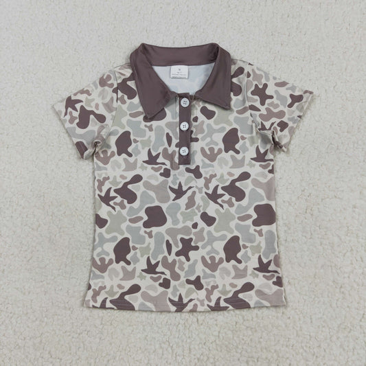 Camo duck short sleeve Shirt  BT1261