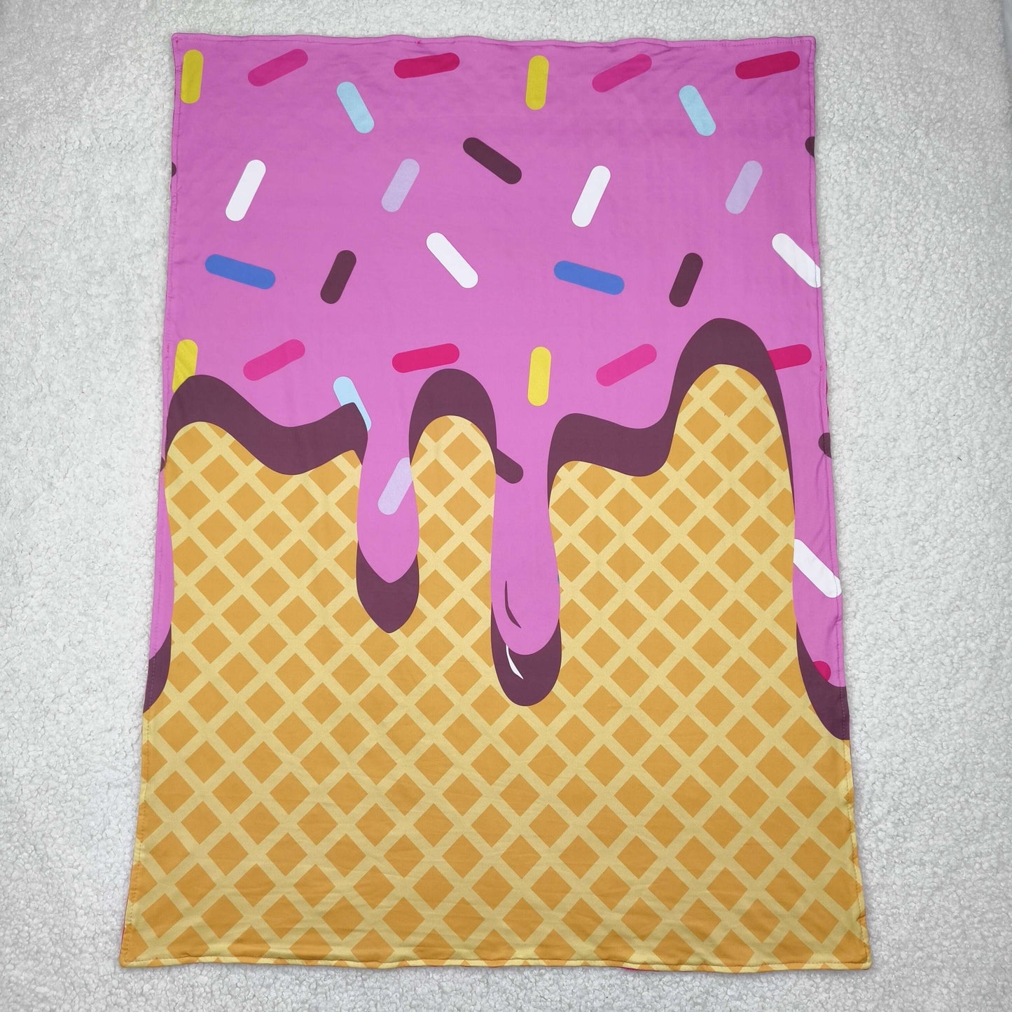 Pink ice scream Print Kids's Blanket