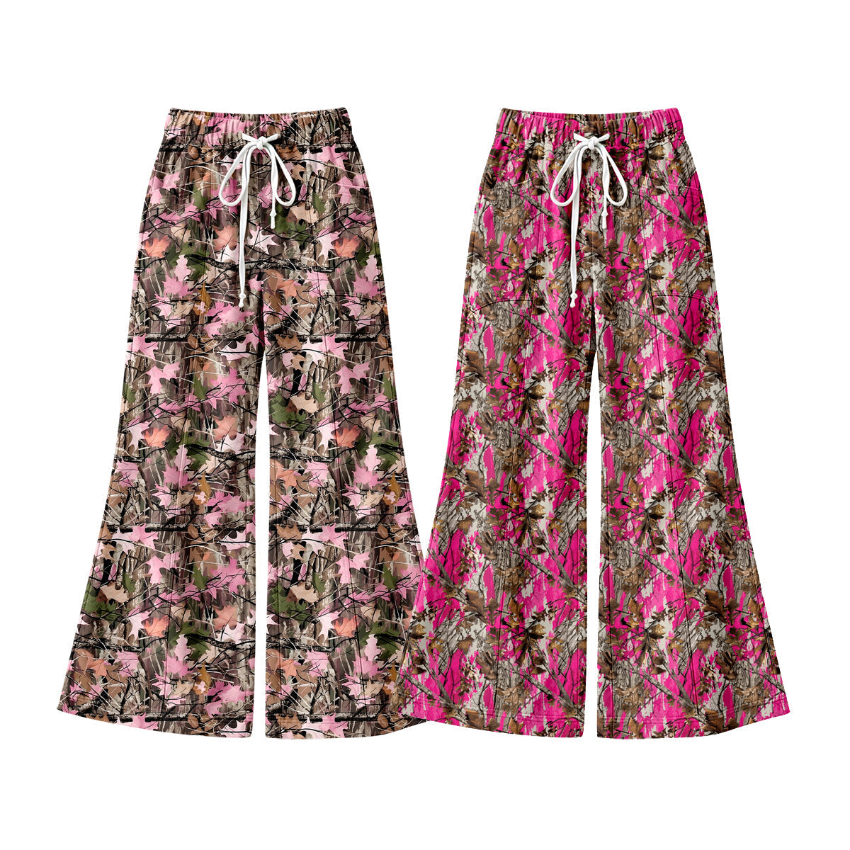 Preorder MOQ 5 pcs Each Style Hunting Leaves Yoga Pants Mommy and Me Matching Clothes