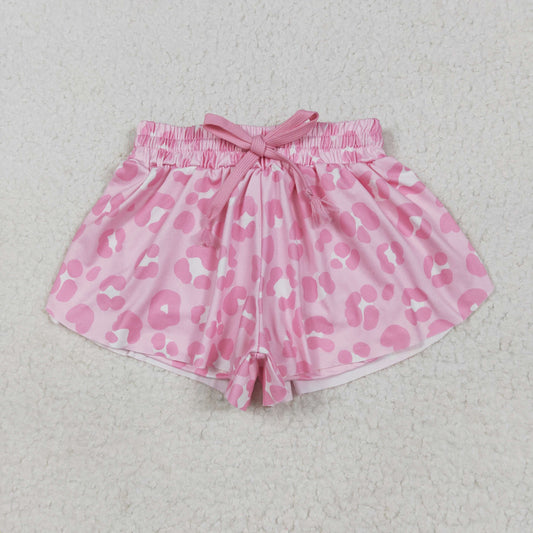 pink leopard  shorts SS0587